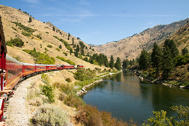 Thunder Mountain Line Idaho