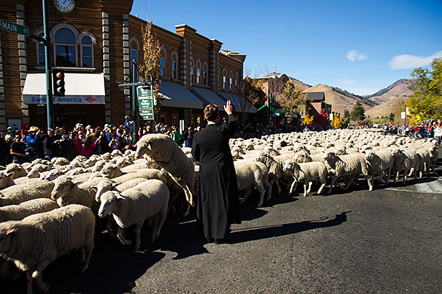 The Trailing of the Sheep 1 Sheep Blessing