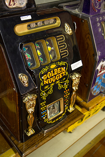 A Walk About Historic Wallace 33 Golden Nugget Slot Machine