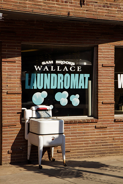 A Walk About Historic Wallace 30 Wallace Laundromat