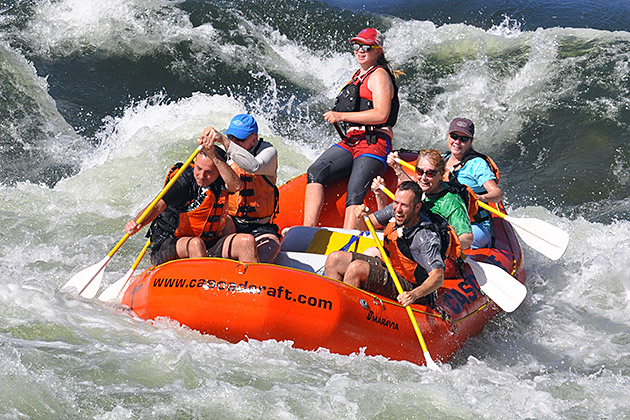 In the Water with Cascade Raft & Kayak 9 Cascade Raft