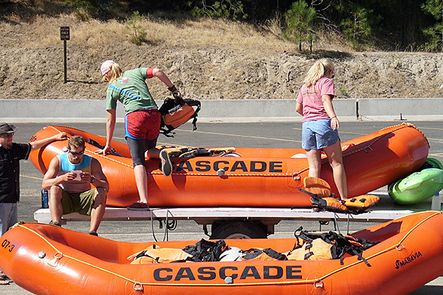 In the Water with Cascade Raft & Kayak 3 Whitewater Rafting