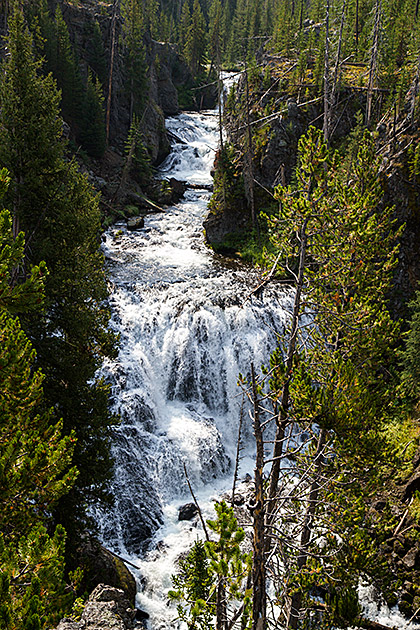 Waterfall Yellowstone