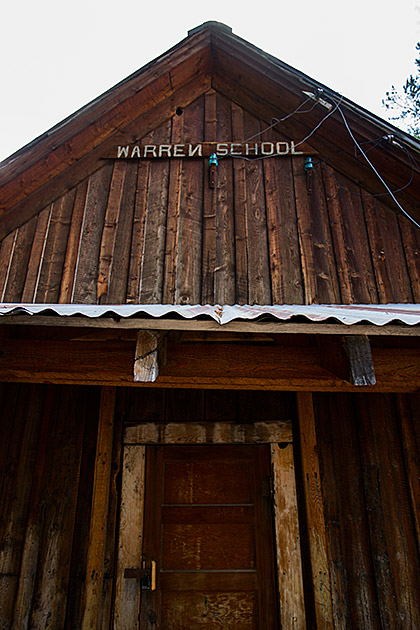 Warren school in Idaho