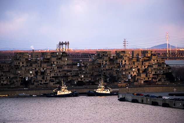 Habitat 67 building in Montreal