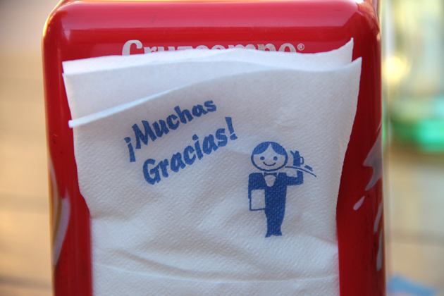 Muchas Gracias napkins