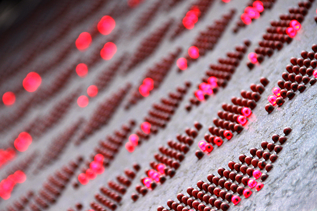 Led red dots