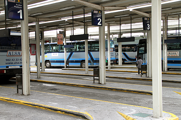Alsa Bus Station Oviedo, Spain
