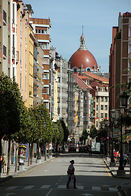Streets of Oviedo Spain