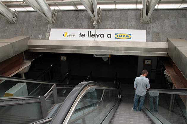 te lleva a Ikea train station