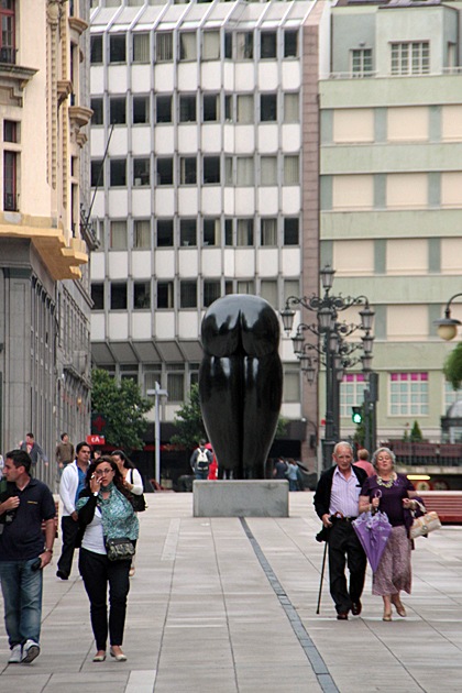 Butt Statue Oviedo, Asturias