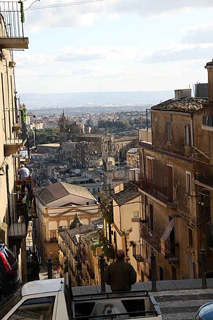 Stairway to Caltagirone 9 Caltagirone town
