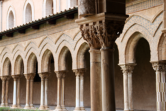 Chiostro dei Benedettini in Monreale