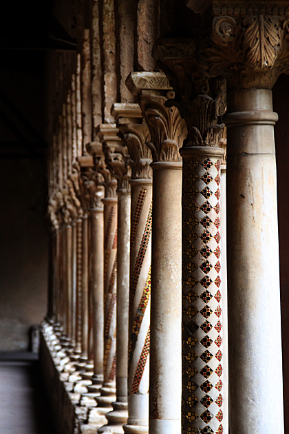 Mosaic Columns Monreale