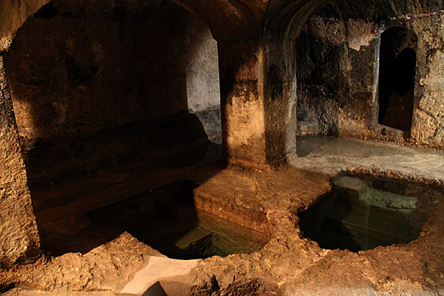 The Hebrew Baths of Syracuse 1 Juedisches Bad