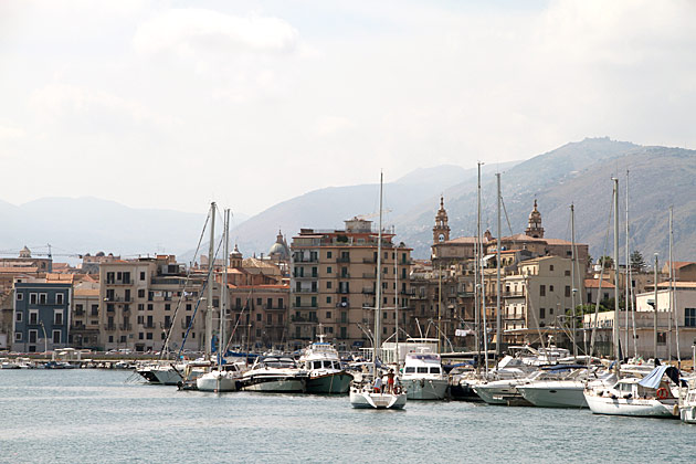 Yachts in Palermo