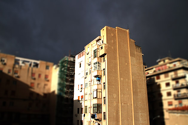 Storm over Palermo, Sicily