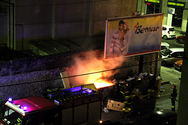 Dumpster Fire Italy