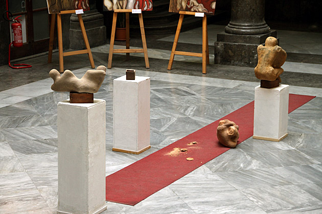 Accident at the museum in Sicily