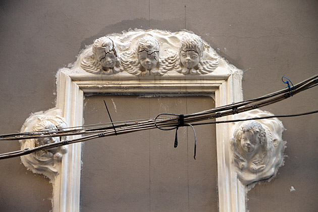 Angle heads Palermo Sicily