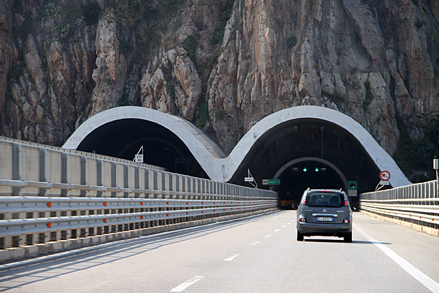 The Road to Palermo 15 Sicily Tunnel