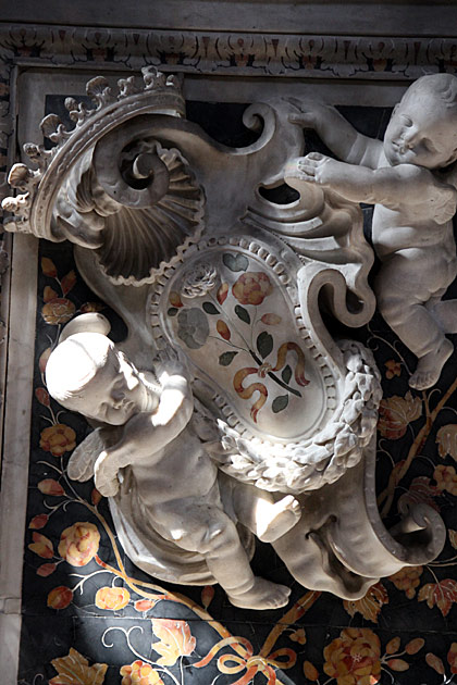 The Baroque Magnificence of Santa Caterina 8 Cornered Angels