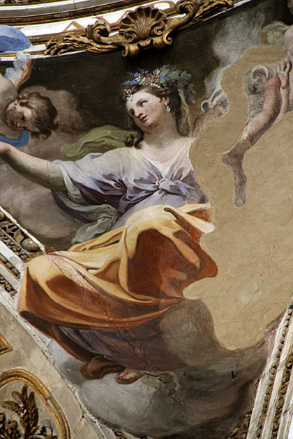 The Baroque Magnificence of Santa Caterina 11 Half Finished Painting
