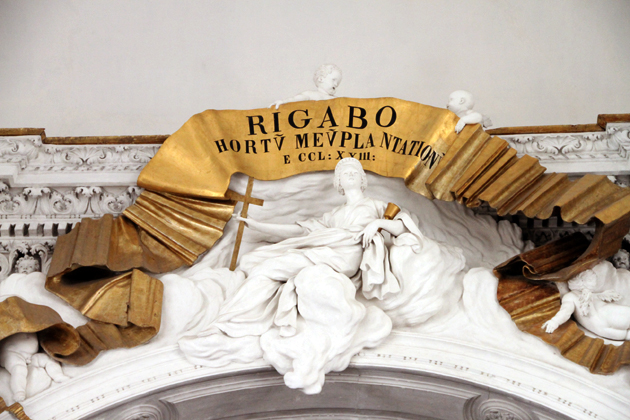 The Oratorio di Santa Cita 5 Angel Holding Sign