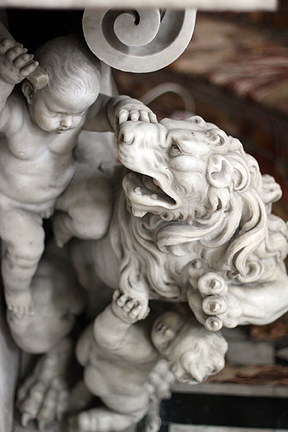 The Oratorio di Santa Cita 12 Lion Palermo