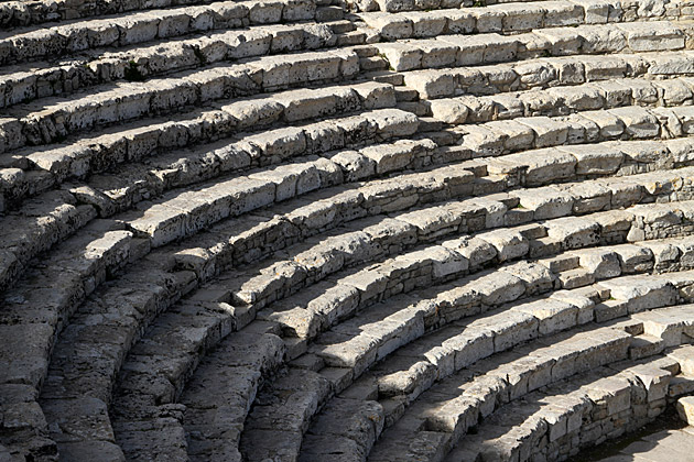 The Ruins of Segesta 9 Greek Stairs
