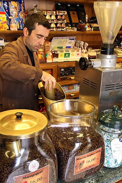 Follow Your Nose to Torrefazione Ideal 4 Coffee Palermo Sicily