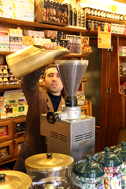 Follow Your Nose to Torrefazione Ideal 1 Torrefazione Ideal coffee roaster in Palermo, Sicily