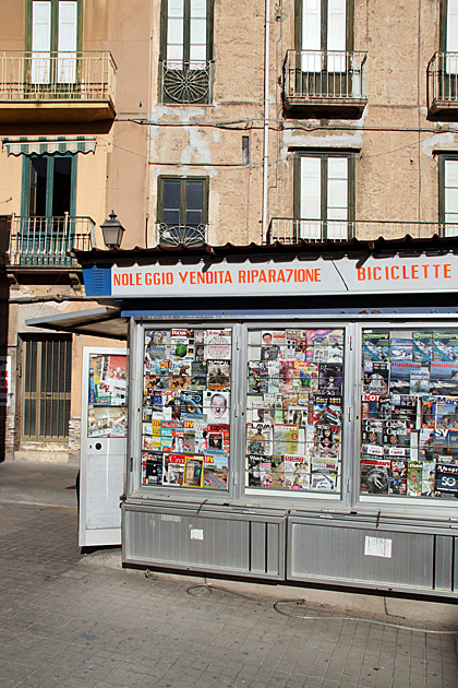 The Old Town of Trapani 5 Newspapers Sicily