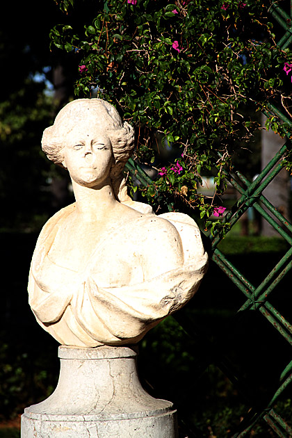 Villa Giulia and the Orto Botánico 24 Where is your Nose My Lady