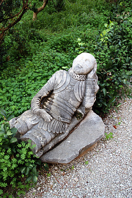 Sleeping Garden Statue