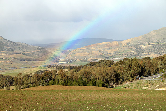Villa Romana del Casale 3 Rainbow in Sicily