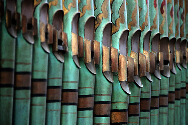 Sri Lanka organ pipes