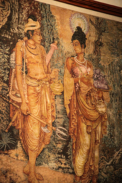 Temple of the tooth carpet picture
