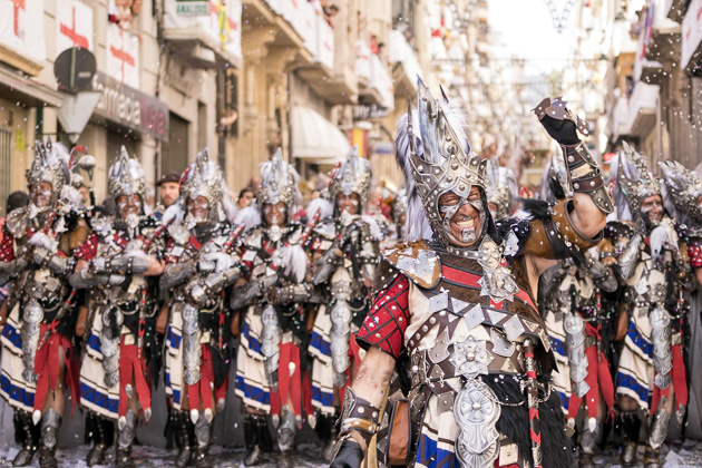 Moros y Cristianos in Alcoy