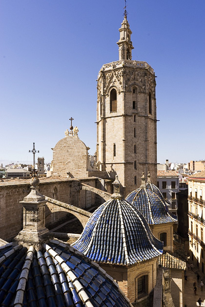 Cathedral of Valencia with the Micalet Tower.