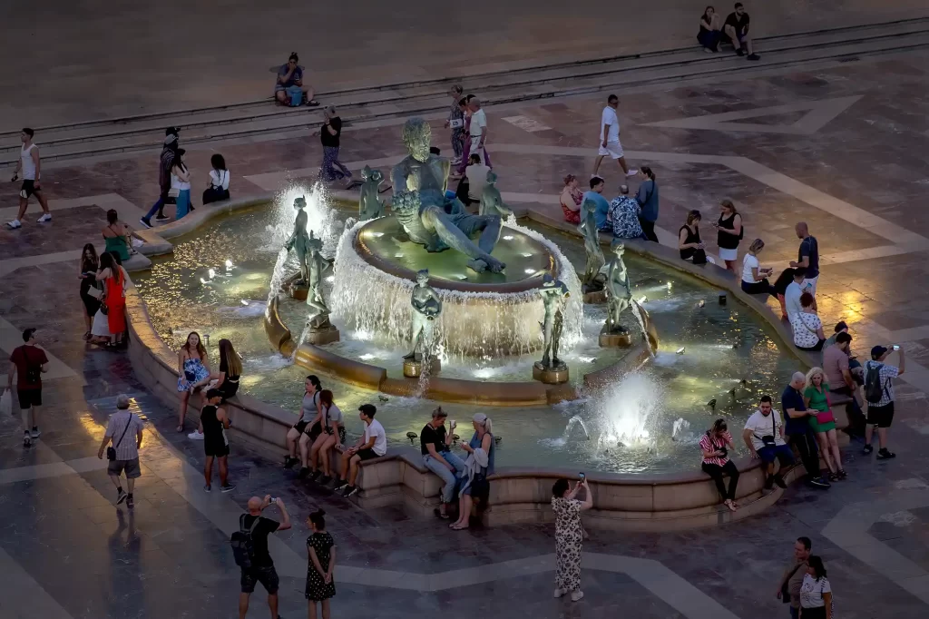Turia Fountain Valencia
