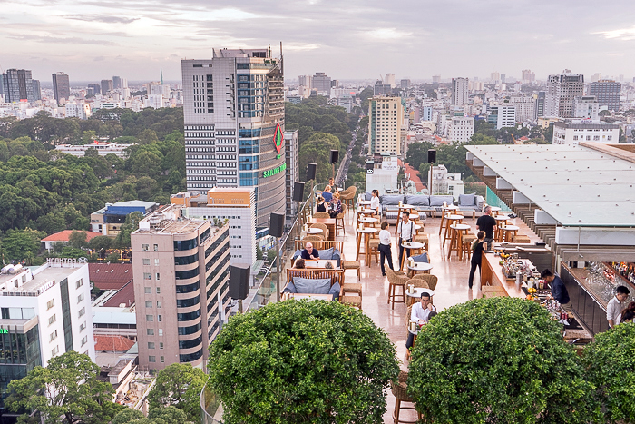Shri Hotel Rooftop Ho Chi Minh