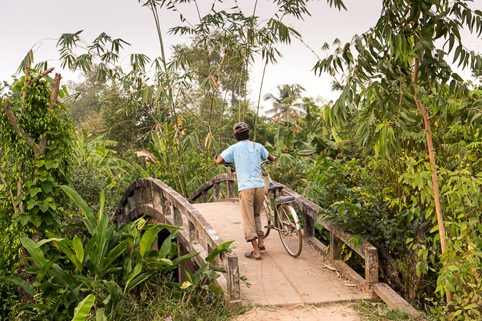 An Binh Island by bike