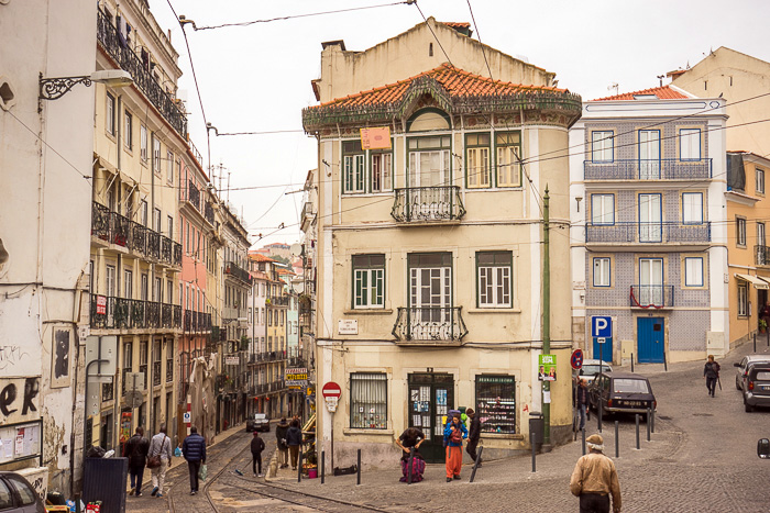 Mouraria neighborhood in Lisbon