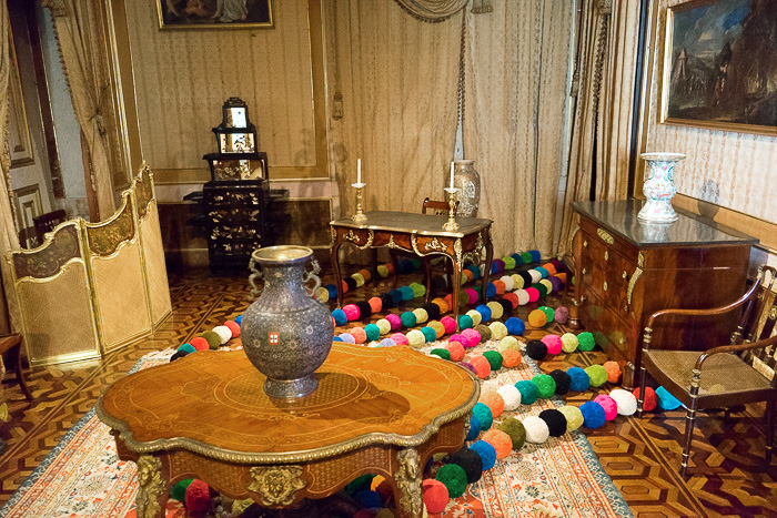 Art Exhibition inside King's Palace in Belemb