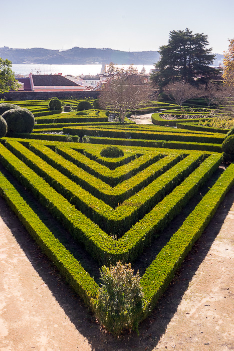 Ajuda Gardens in Belem