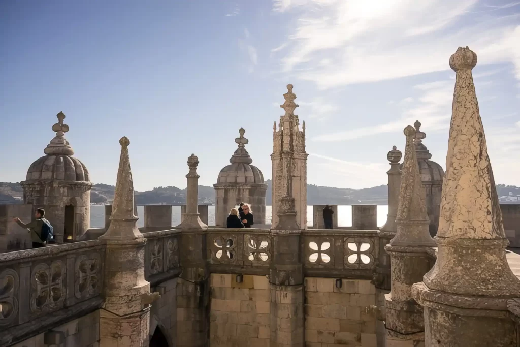 Visiting the Belem Tower near Lisbon