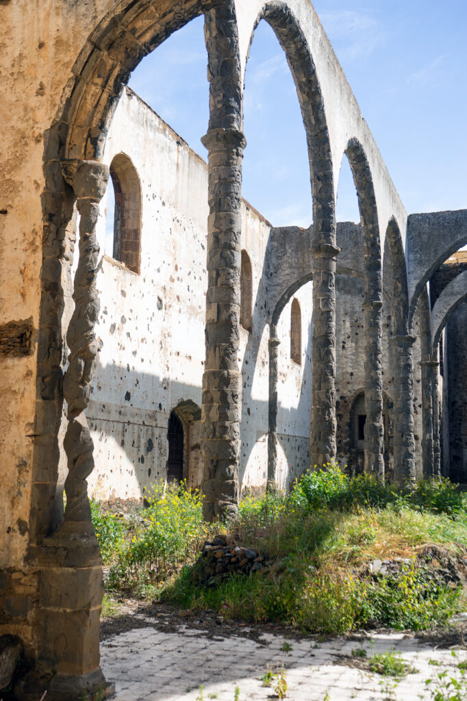 Burned Church La Laguna Tenerife