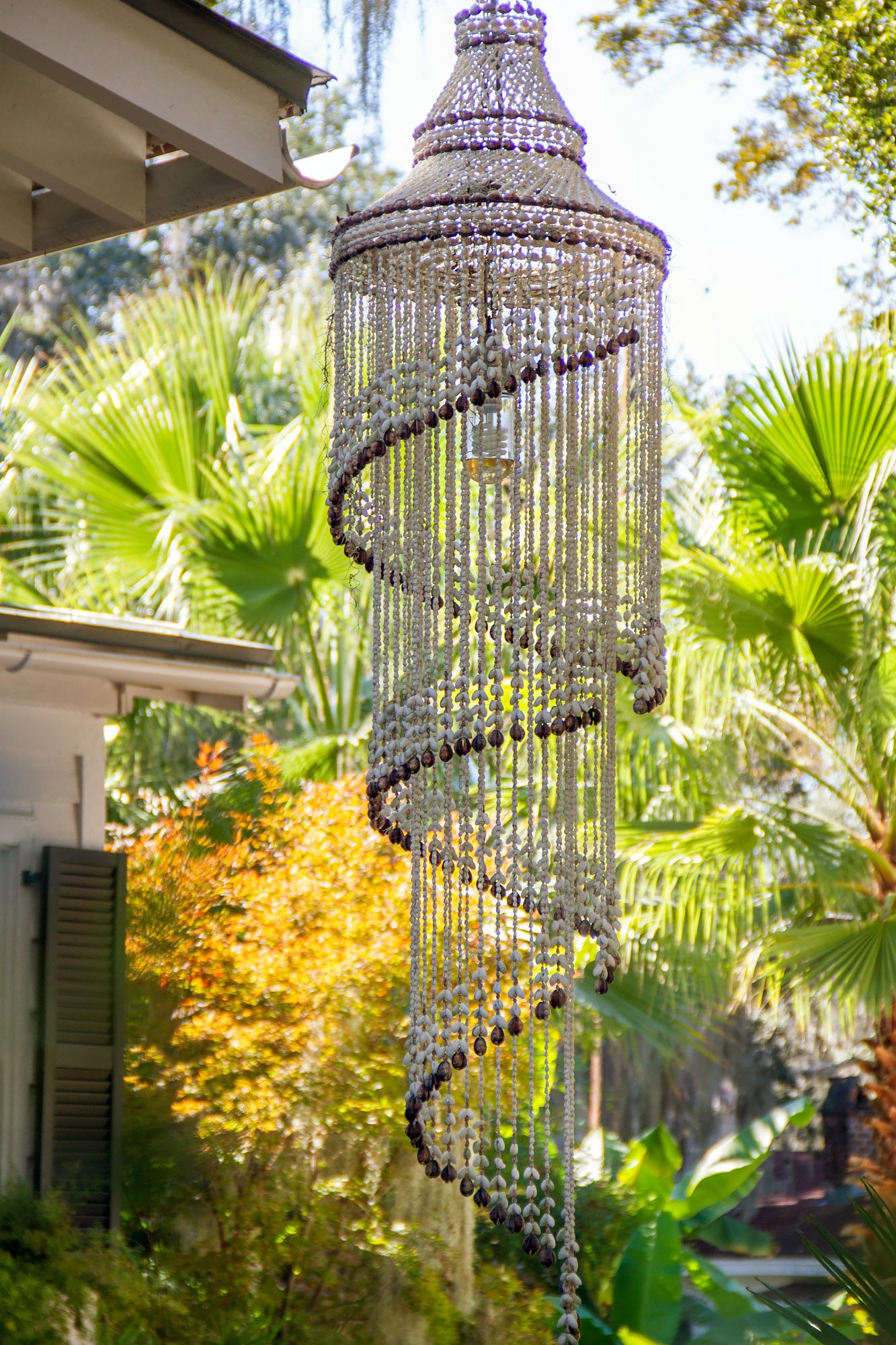 Day Trip to Beaufort 3 Seashell windchime