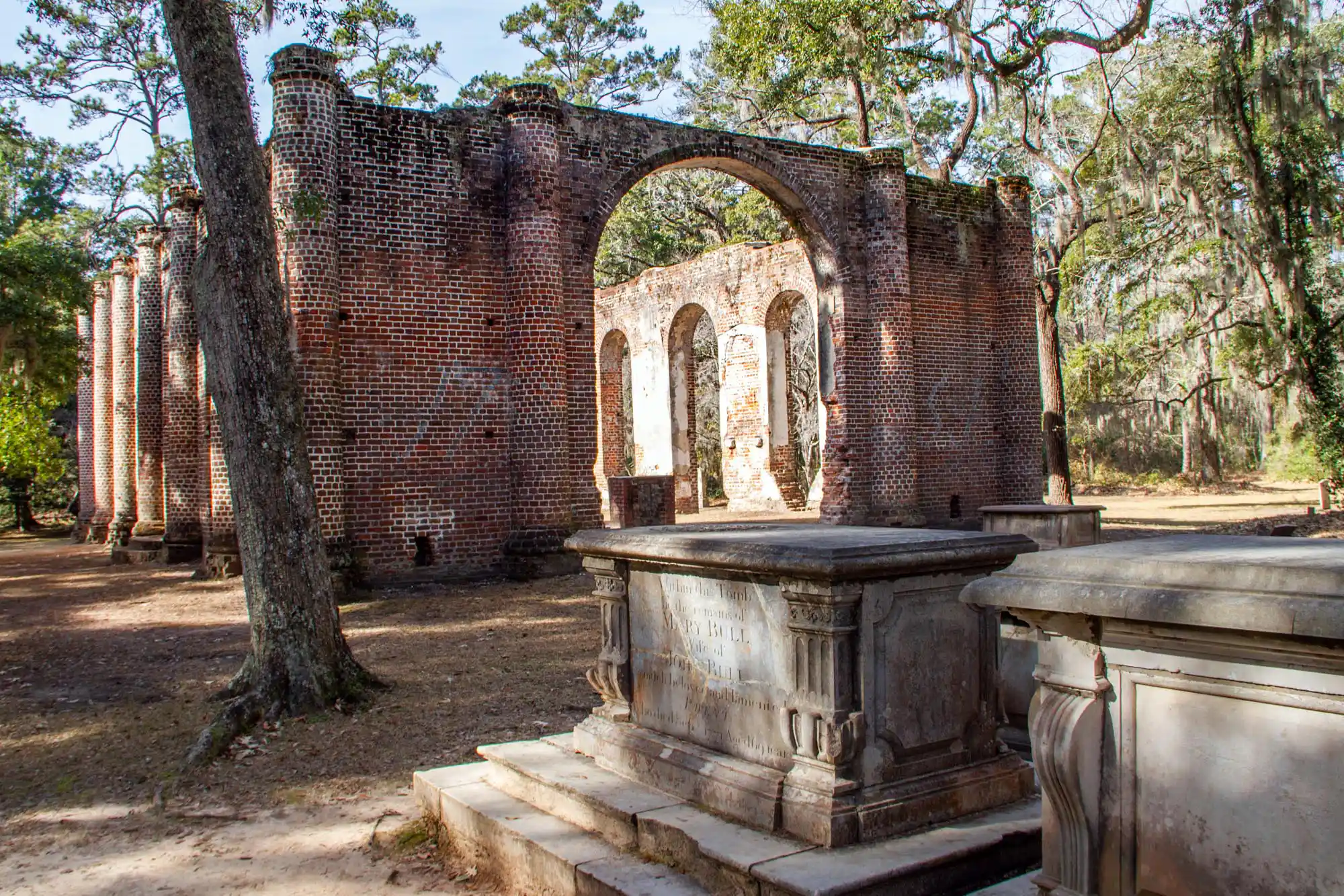 Old Sheldon Church 2 Old Sheldon Church abandones